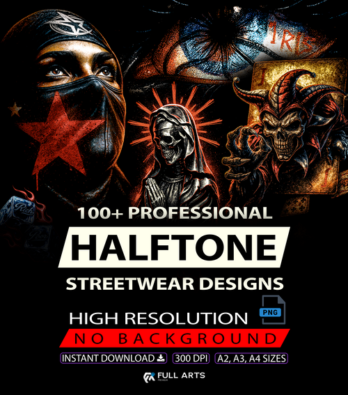 Halftone Streetwear Pack VOL. 2