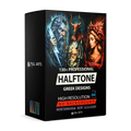 Pack 130+ Designs Mitologia Grega em Halftone