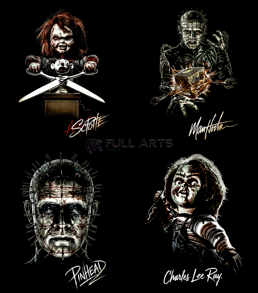 Horror Movie Pack 100+ Halftone Designs
