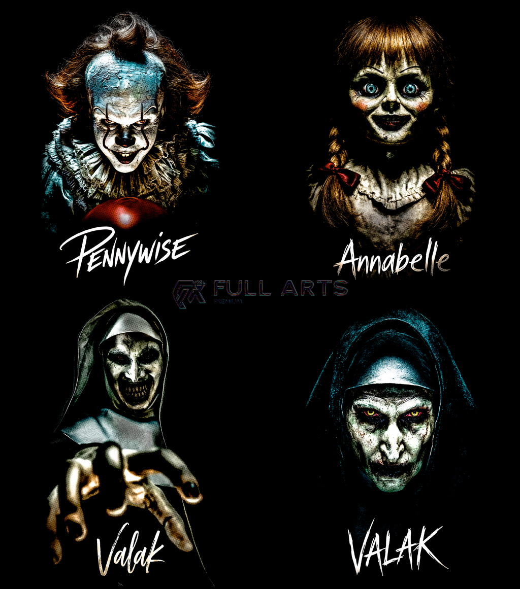 Horror Movie Pack 100+ Halftone Designs