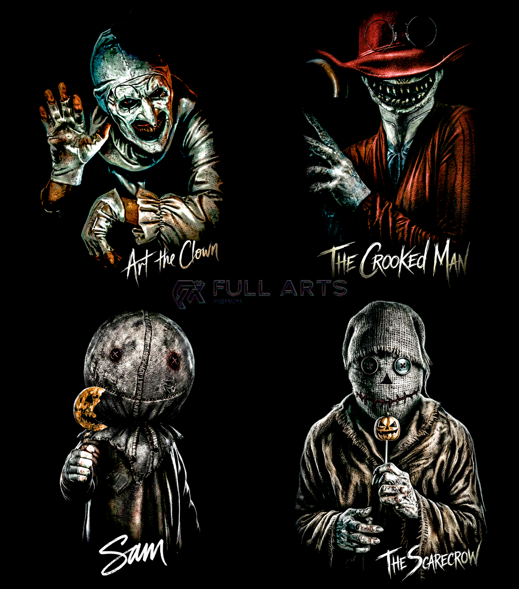 Horror Movie Pack 100+ Halftone Designs