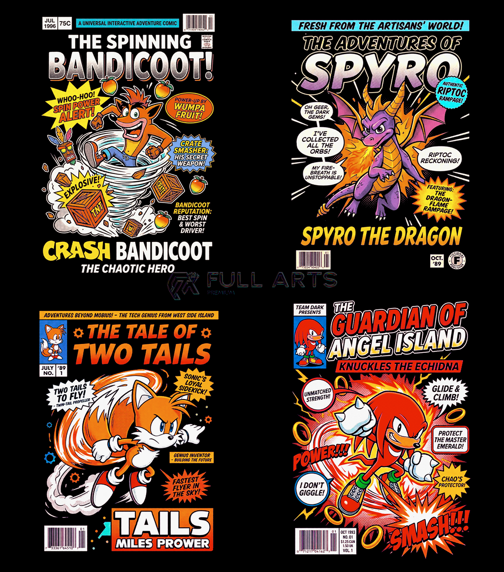 150 Comic Book Cover Halftone Designs