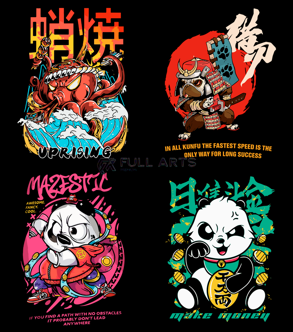 Streetwear Pack VOL.1 PNG + .AI Files