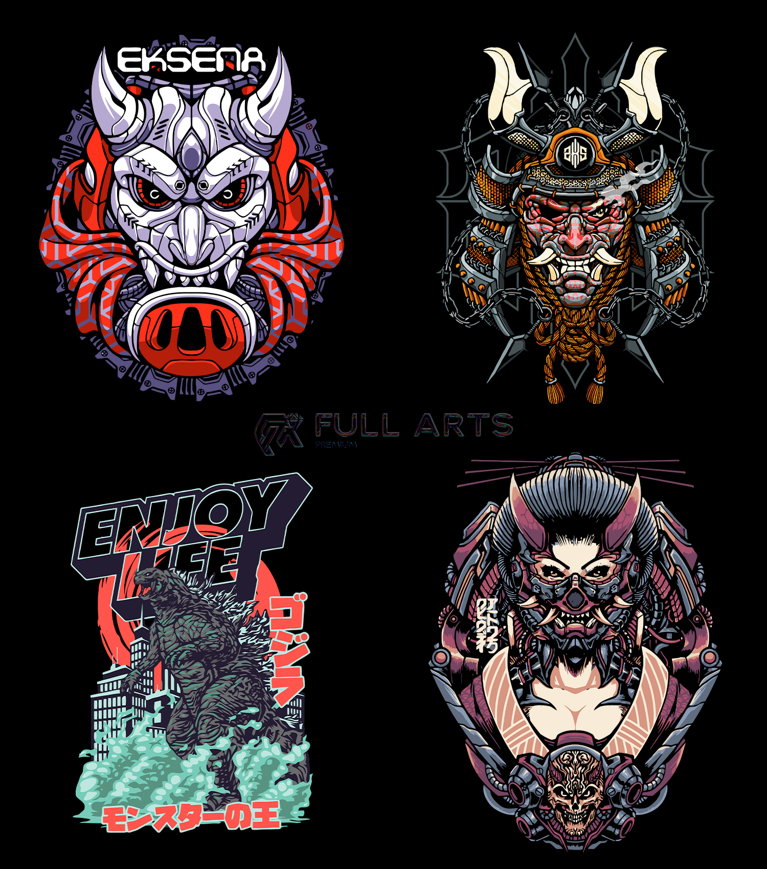 Streetwear Pack VOL.1 PNG + .AI Files