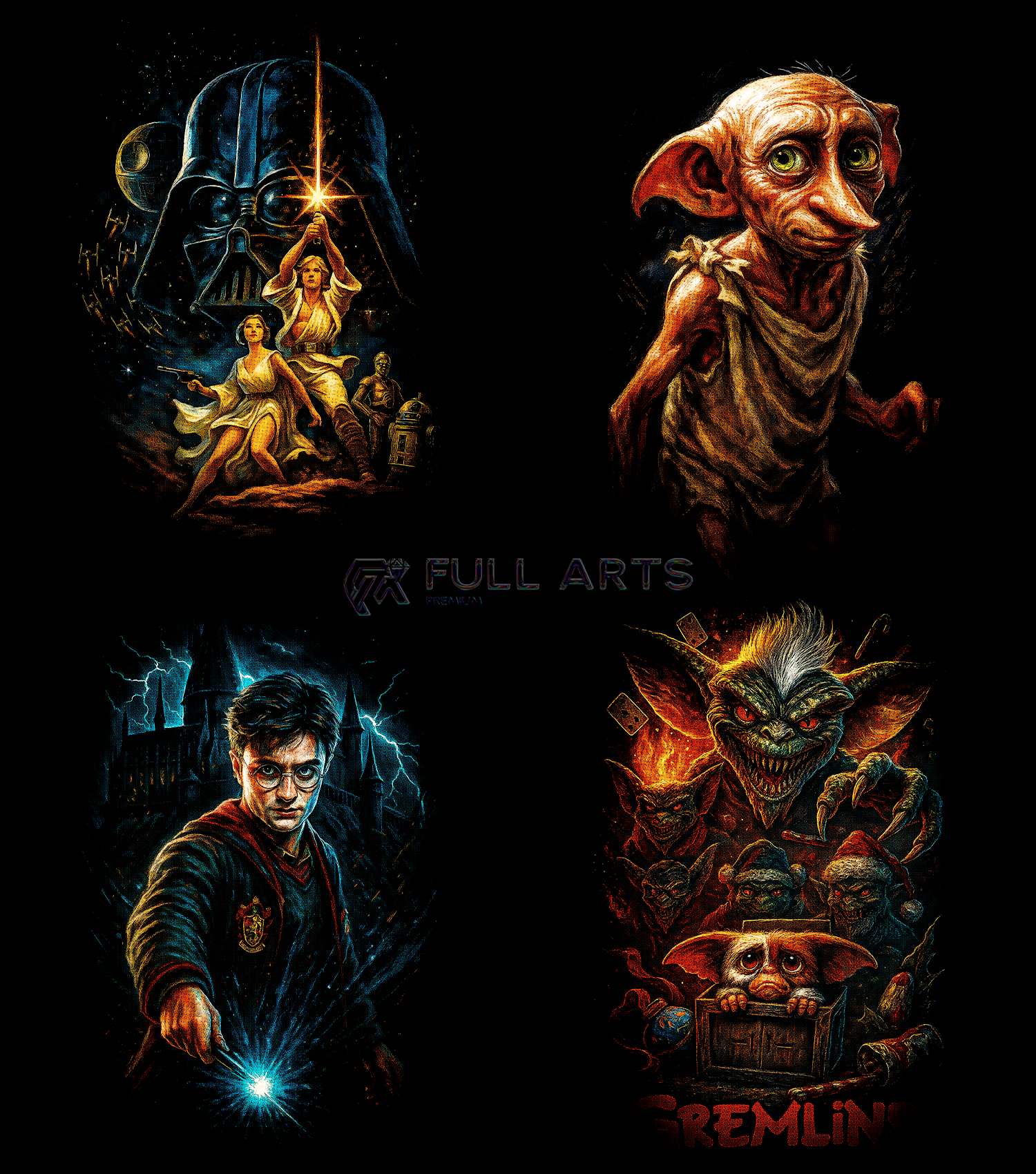 Pack 120+ Halftone Movie Designs
